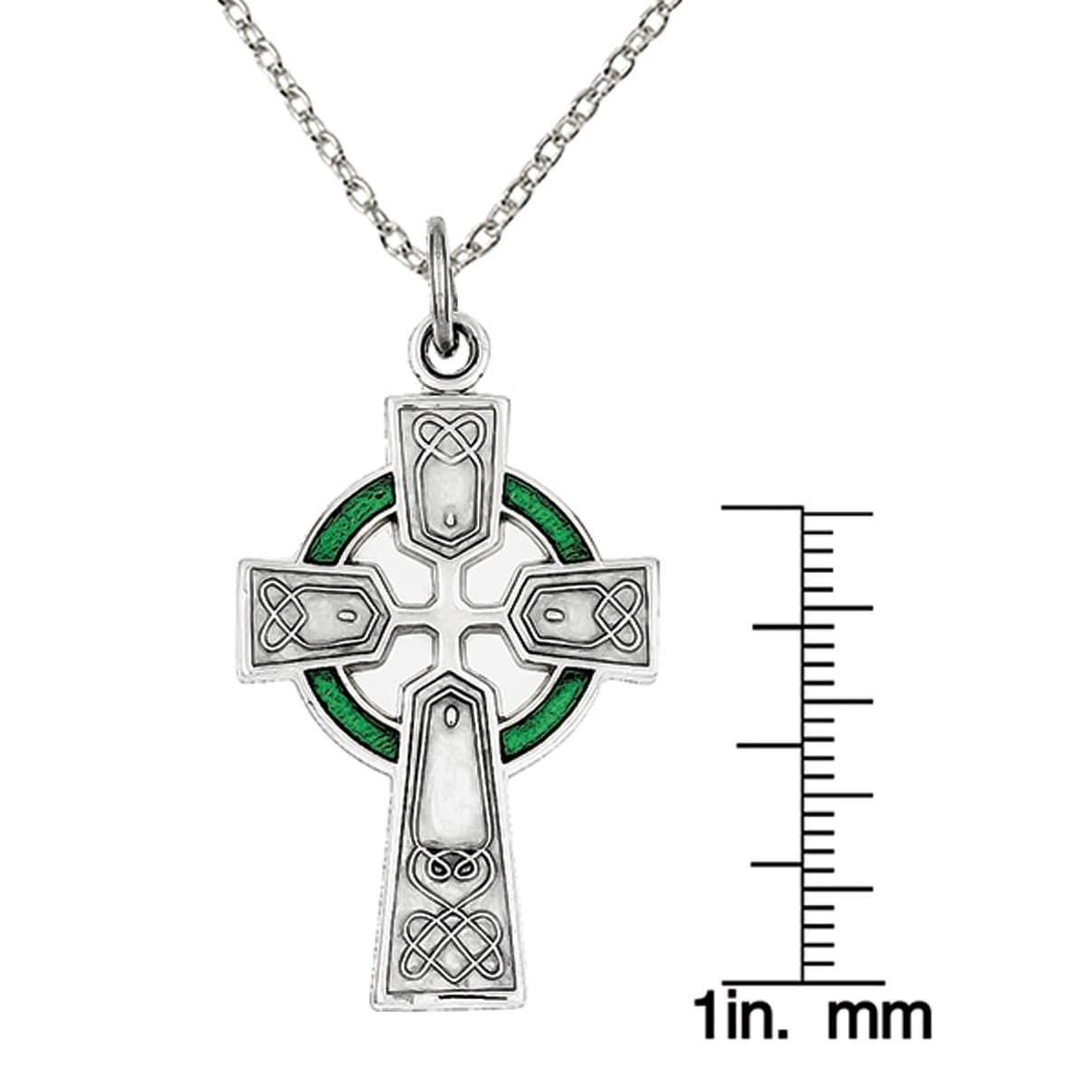 Goldia Sterling Silver CZ /& Teardrop Pendant