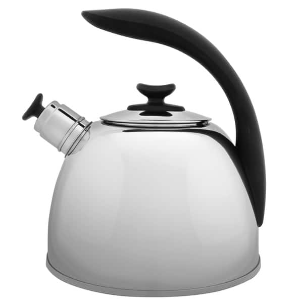 slide 2 of 2, BergHOFF Essentials 18/10 Stainless Steel 2.6qt. Whistle Kettle