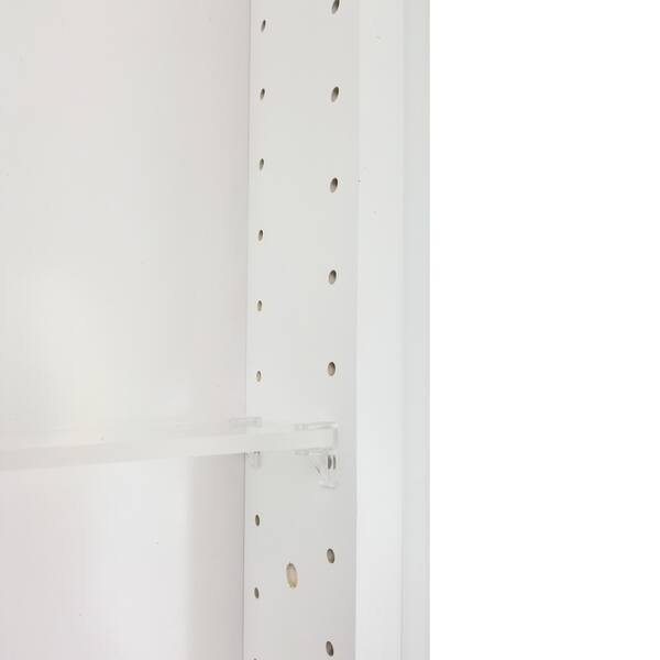 Shop Rockford White Recessed Frameless Wall Cabinet 3 5 In Deep