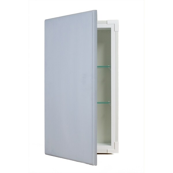 Shop Rockford Primed Recessed Framless Wall Cabinet 3 5 In Deep