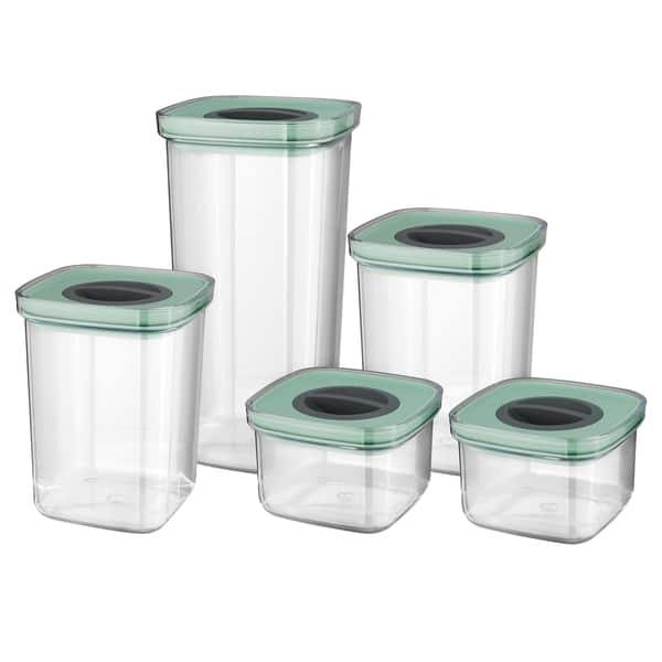 OXO Good Grips SmartSeal 7 Cup Clear Round Glass Container