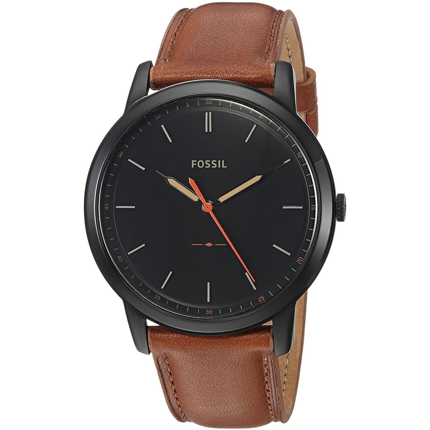 light brown leather watch