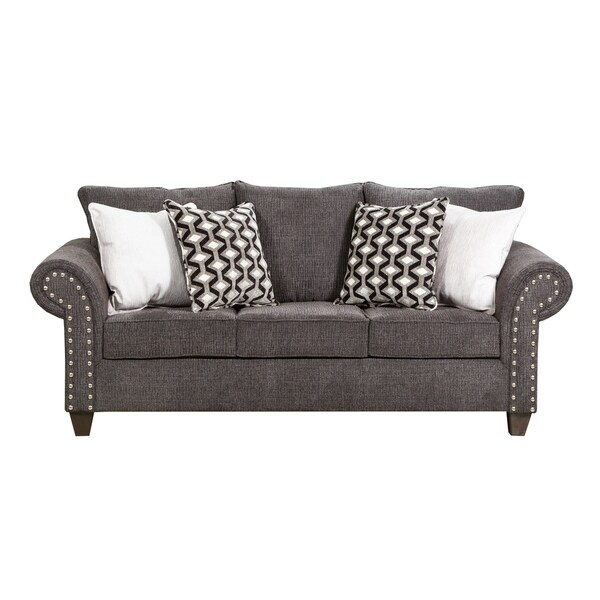 Simmons Upholstery Reed Charcoal Full Sleeper Sofa Free Simmons Upholstery Reed Charcoal Full Sleeper Sofa