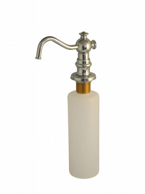 Brass Soap Dispenser With Chrome plated Spout