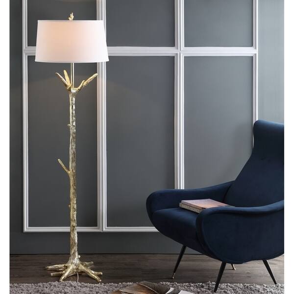 Safavieh Lighting 65 Inch Thornton Gold Led Floor Lamp 18 65 Inch Thornton Gold Led Floor Lamp