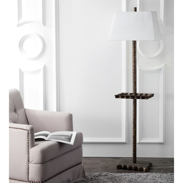 Shop Safavieh Lighting 63 Inch Breccan Tray Gold Led Floor