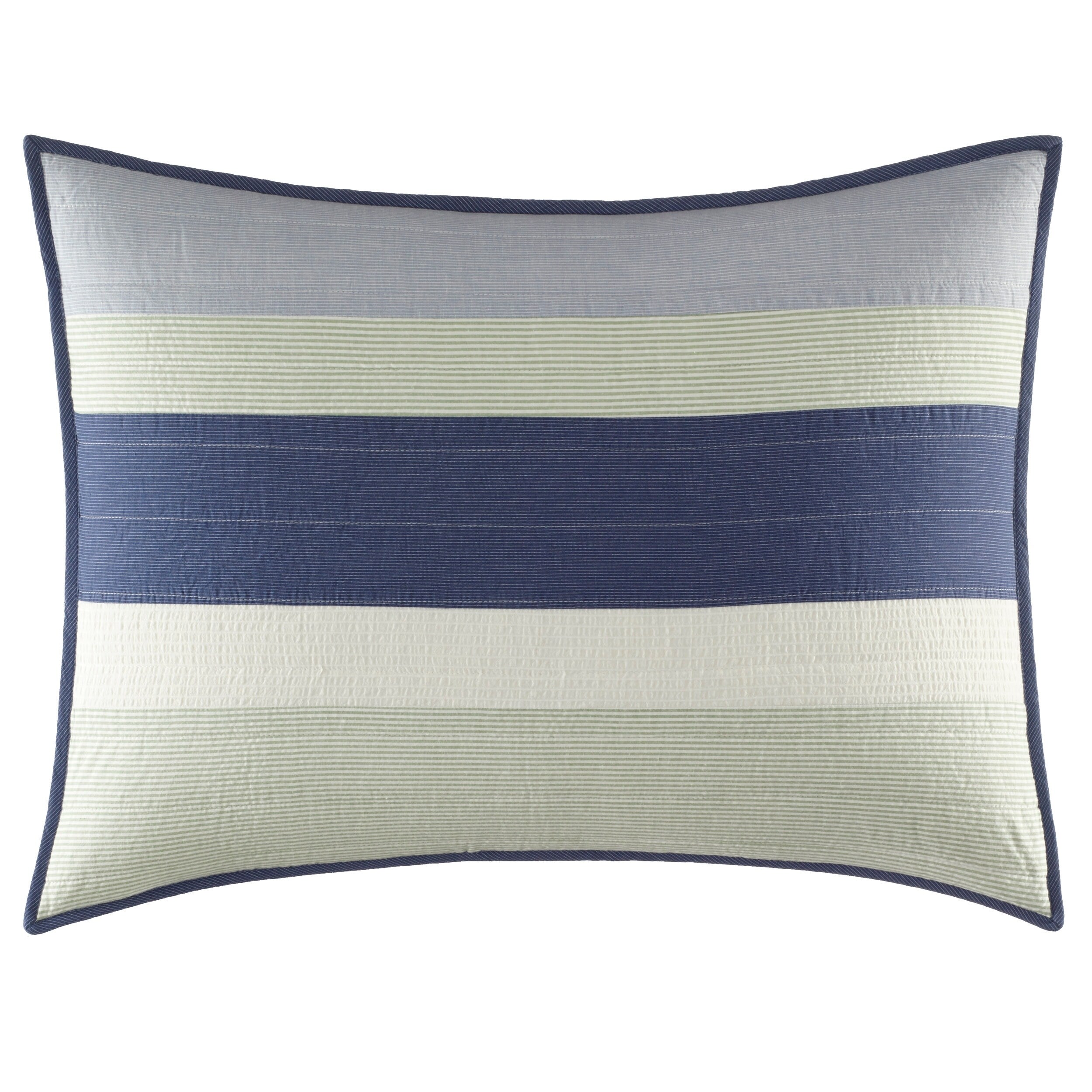 Shop Nautica Terry Cove Green Standard Sham On Sale Free
