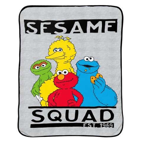Sesame Street Hip Elmo Twin Blanket