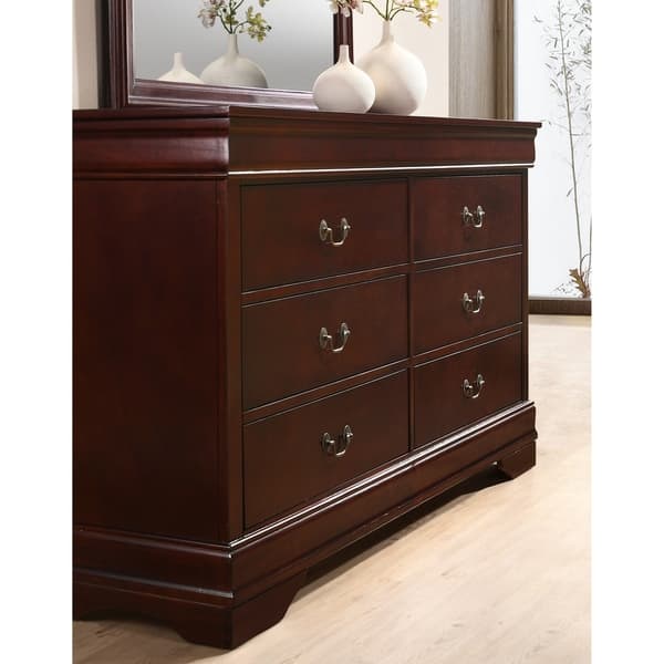 Shop Isola Louis Philippe Style Fully Assembled Wood Dresser