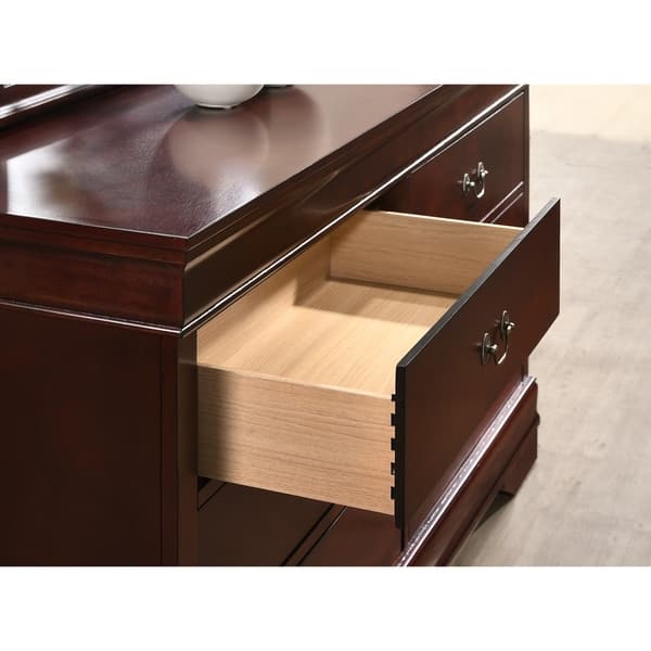 Shop Isola Louis Philippe Style Fully Assembled Wood Dresser