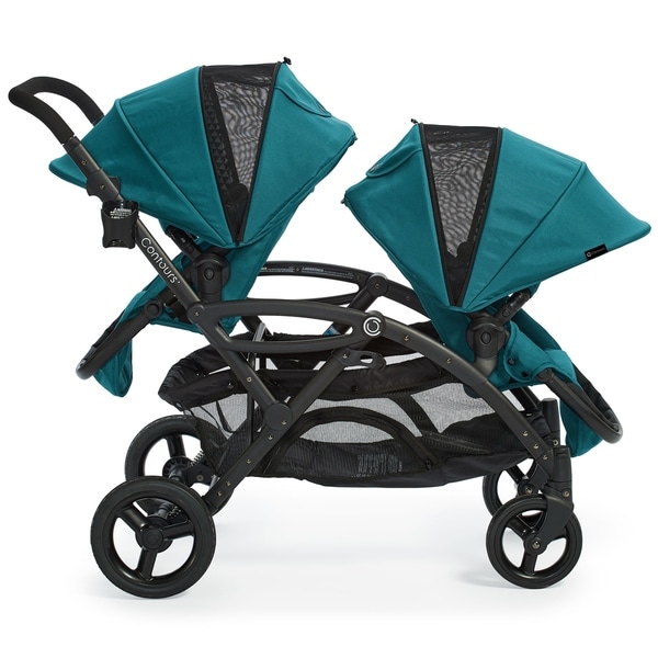 contours elite double stroller