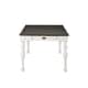 preview thumbnail 2 of 4, Jillian Farmhouse Two-Tone 80-Inch Dining Table by Greyson Living - Two Tone Soft White and Dark Oak