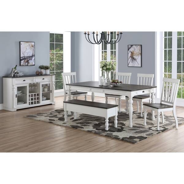 Jillian Farmhouse Two Tone Dining Set By Greyson Living Jillian Farmhouse Two Tone Dining Set By Greyson Living