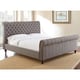 preview thumbnail 1 of 7, Sawyer Tufted Bed by Greyson Living