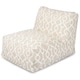 preview thumbnail 13 of 12, Majestic Home Goods Indoor Outdoor Athens Bean Bag Chair Lounger 36 in L x 27 in W x 24 in H Sand