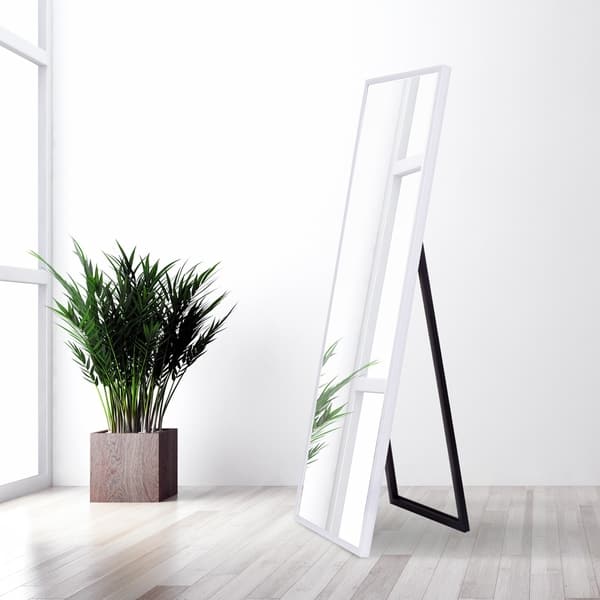 Modern Full Length Free Standing Floor Mirror With Adjule Full Length Free Standing Floor Mirror