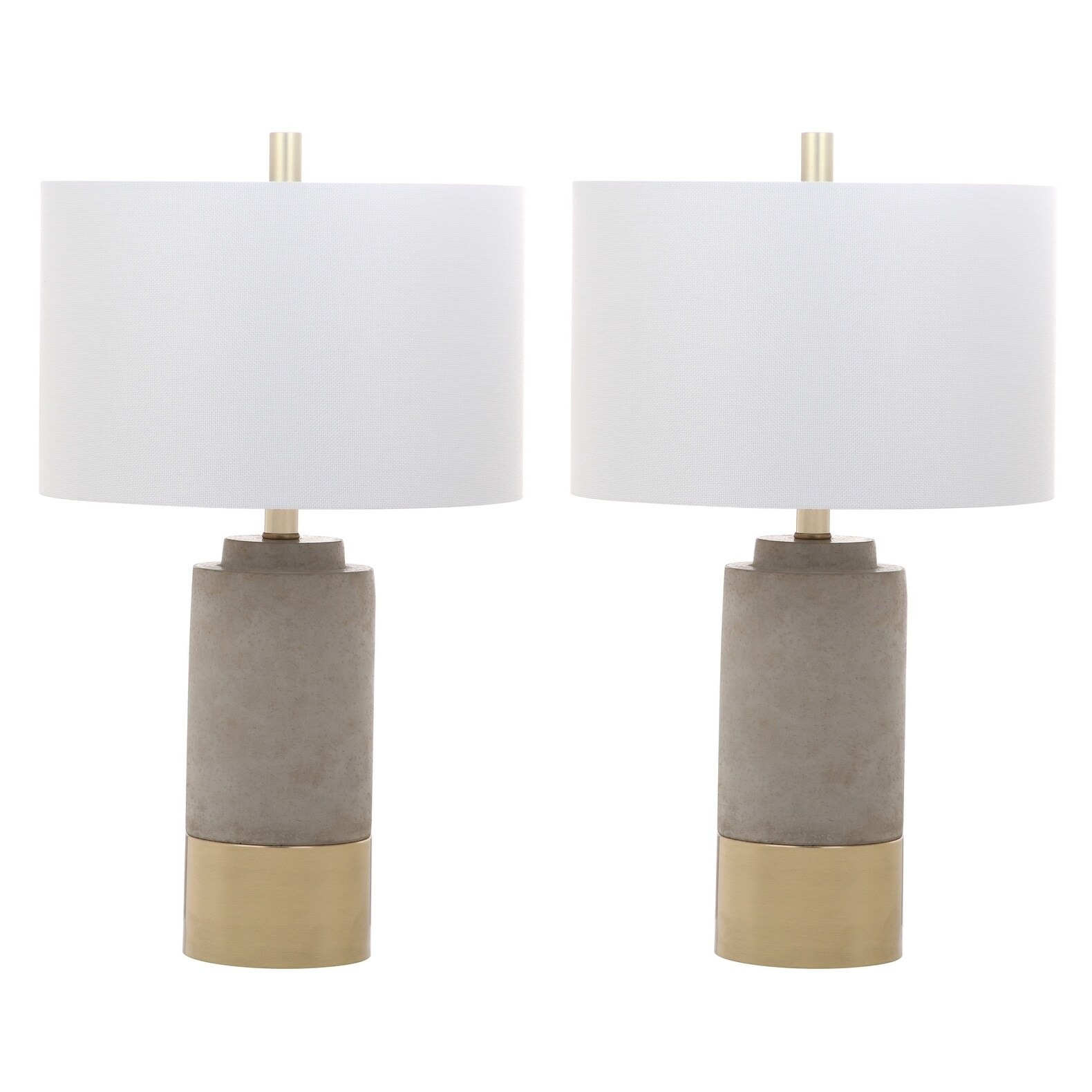 grey and gold light shade