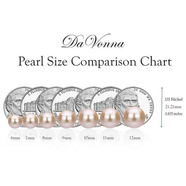 Freshwater Pearl Size Chart