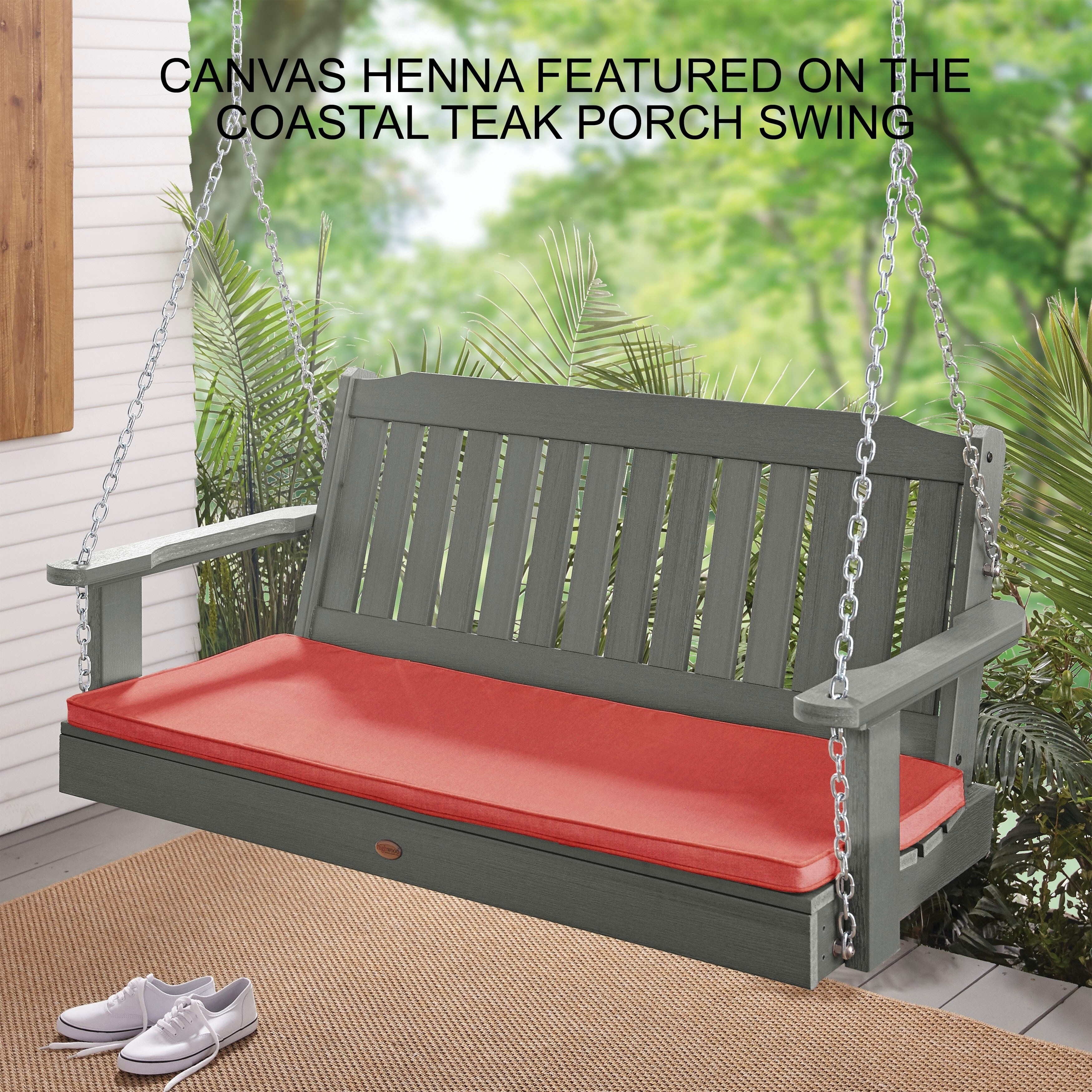bench swing cushions