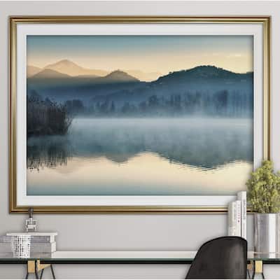 Quiet Morning-Premium Framed Print