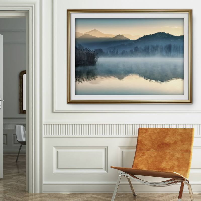 Quiet Morning-Premium Framed Print