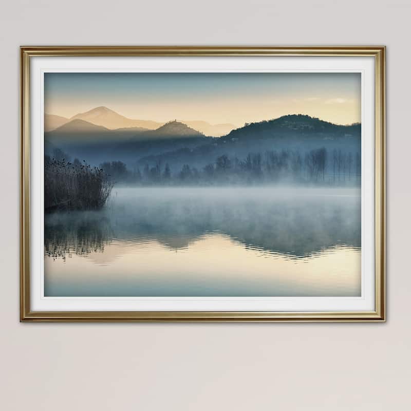 Quiet Morning-Premium Framed Print