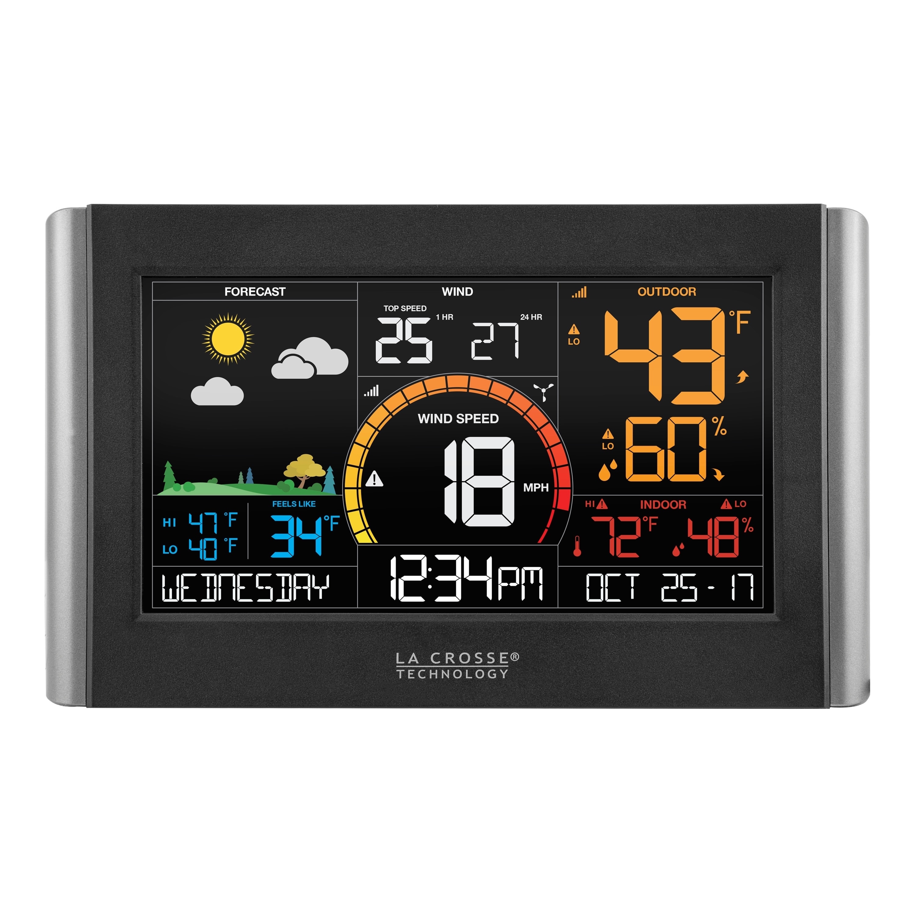 La Crosse Technology V10-TH Color Wireless WIFI Weather Station - Bed Bath  & Beyond - 21162652