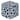 Majestic Home Goods Fusion Indoor Ottoman Pouf Cube - Small