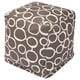 preview thumbnail 16 of 16, Majestic Home Goods Fusion Indoor Ottoman Pouf Cube - Small