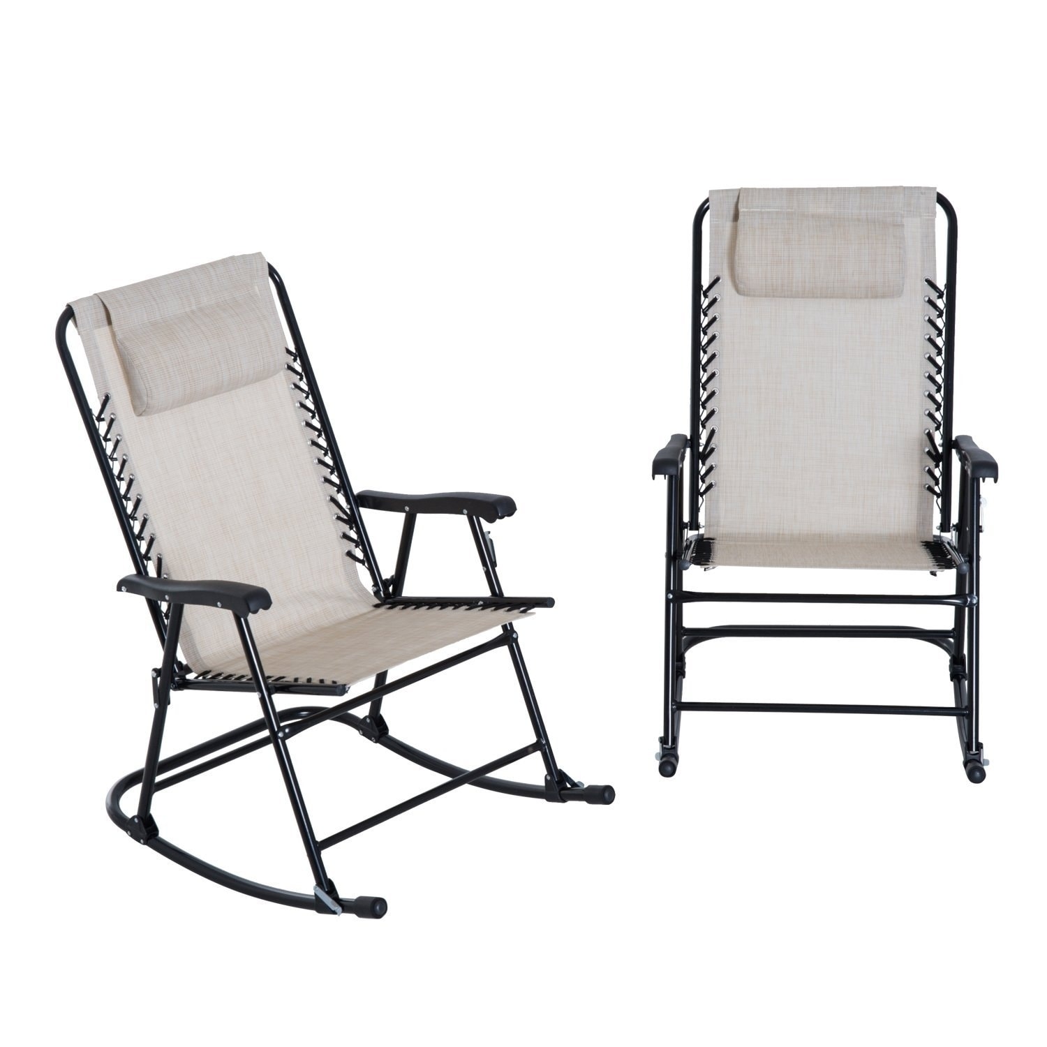 Outsunny Outdoor Rocking Chair Patio Table Seating Set Folding Outsunny Outdoor Rocking Chair Patio Table Seating Set Folding Cream White On Free Shipping Today 22263489