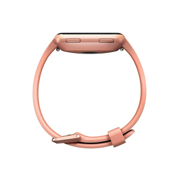 smartwatch fitbit versa peach rose gold