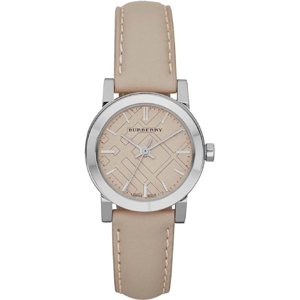 burberry leather watch