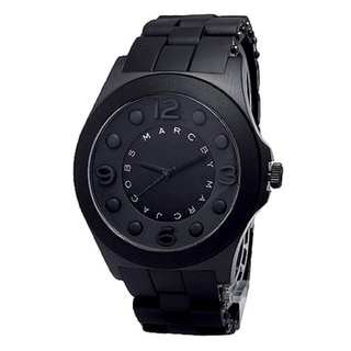 Shop Marc Jacobs Women's MBM1266 Baker Rosetone Grey Leather Watch ...