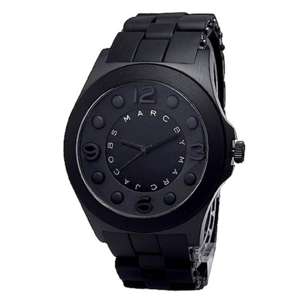 Marc Jacobs Women's 'Pelly' Black Silicone Watch