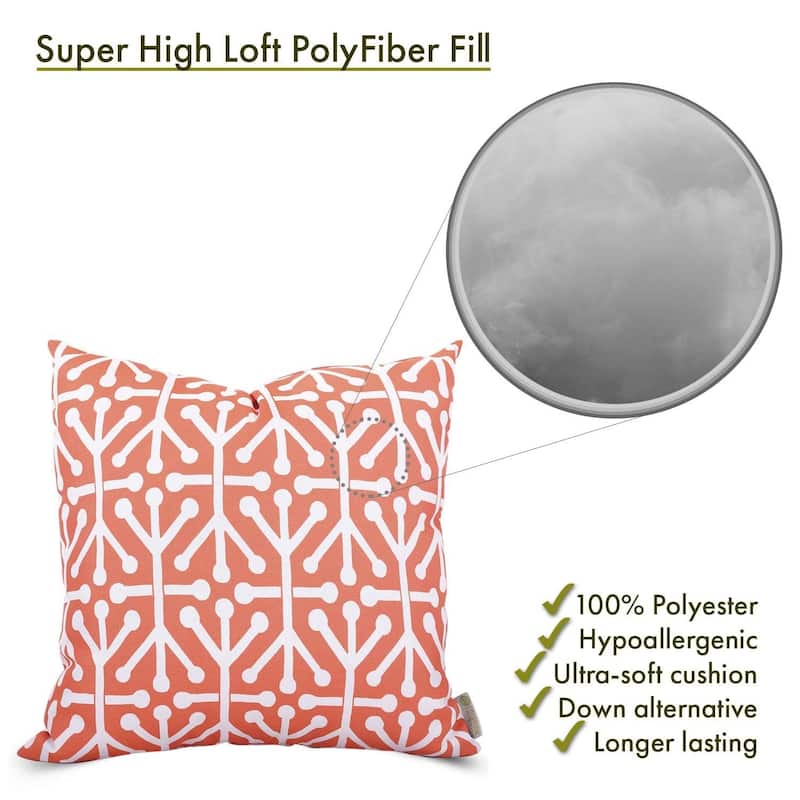 Majestic Home Goods Outdoor Aruba Extra Large Throw Pillow 24 X 24