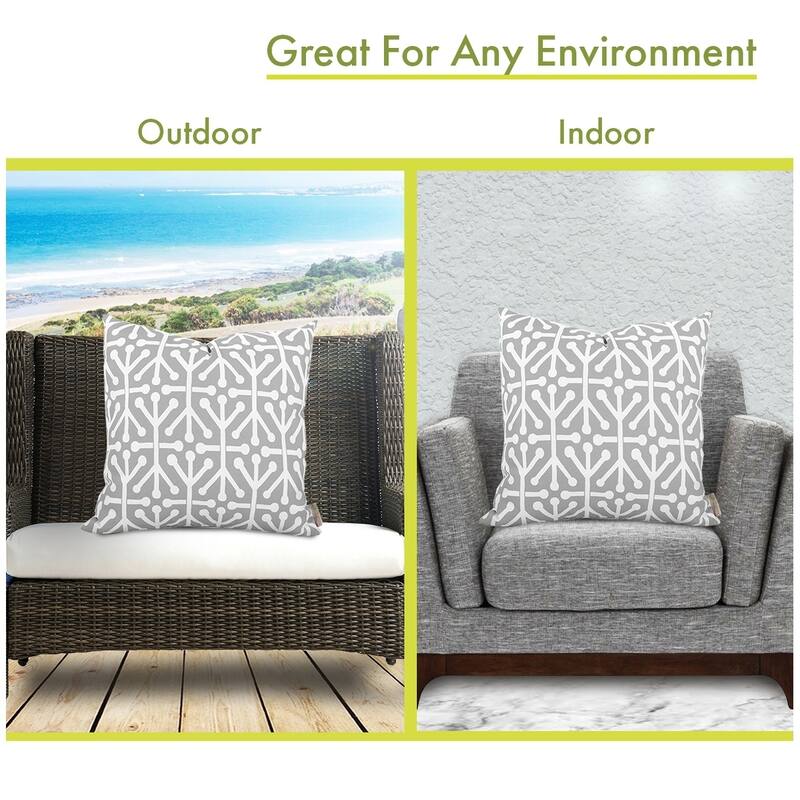 Majestic Home Goods Outdoor Aruba Extra Large Throw Pillow 24 X 24