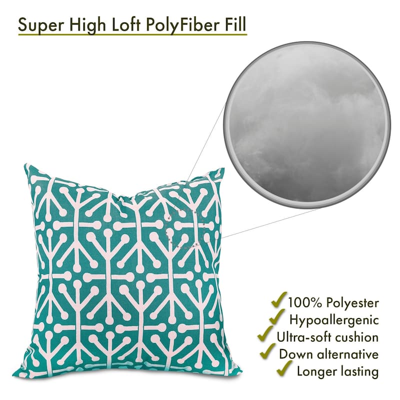 Majestic Home Goods Outdoor Aruba Extra Large Throw Pillow 24 X 24
