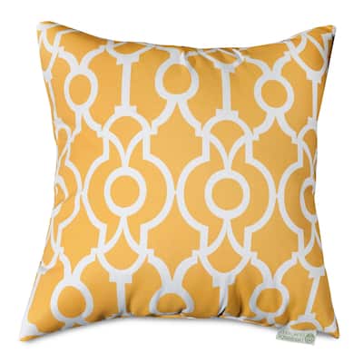 Majestic Home Goods Outdoor Athens Extra Large Throw Pillow 24 X 24