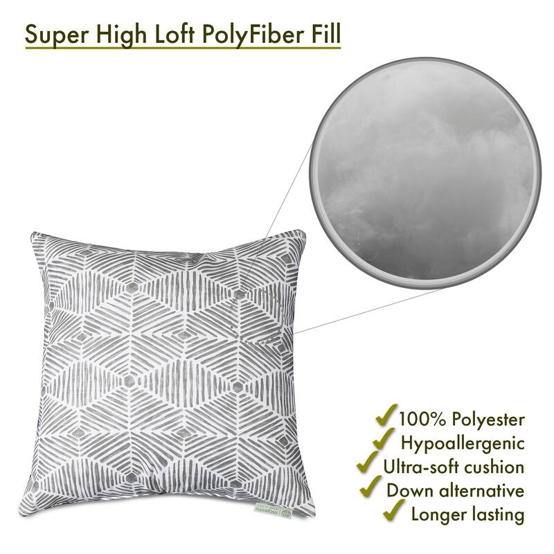 Majestic Home Goods Indoor Charlie Extra Large Throw Pillow 24 X 24