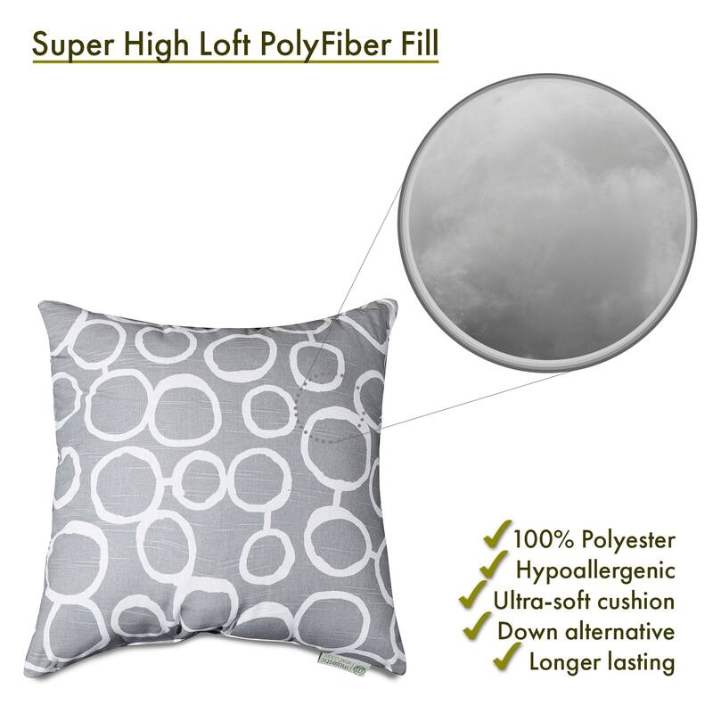 Majestic Home Goods Fusion Indoor Large Pillow 20" L x 8" W x 20" H