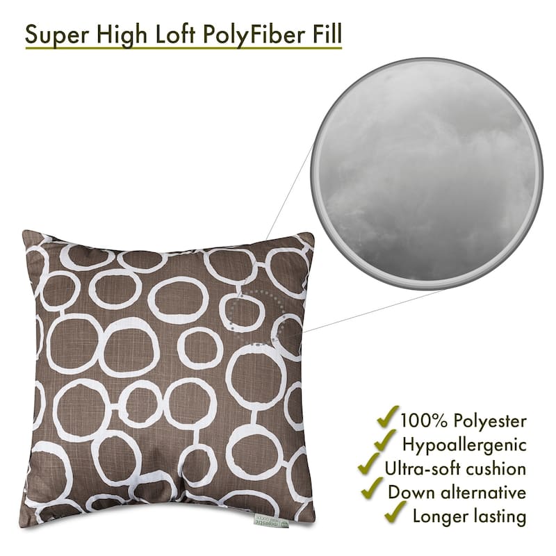 Majestic Home Goods Fusion Indoor Large Pillow 20" L x 8" W x 20" H