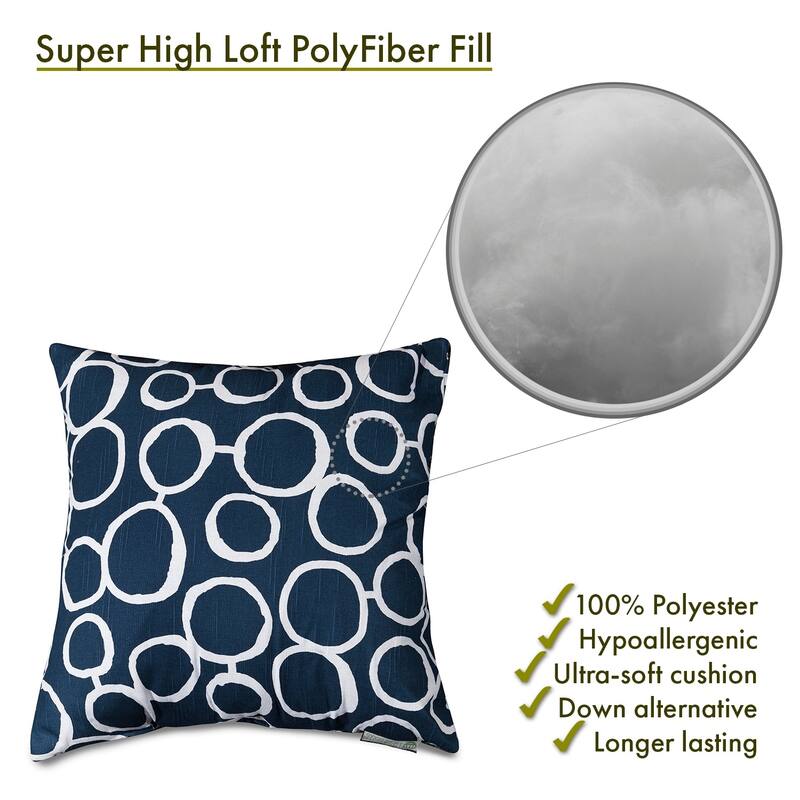 Majestic Home Goods Fusion Indoor Large Pillow 20" L x 8" W x 20" H