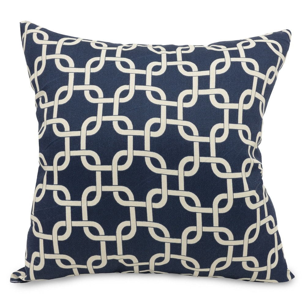 Majestic Home Goods Outdoor Links Extra Large Throw Pillow 24 X 24