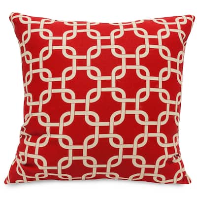 Majestic Home Goods Outdoor Links Extra Large Throw Pillow 24 X 24