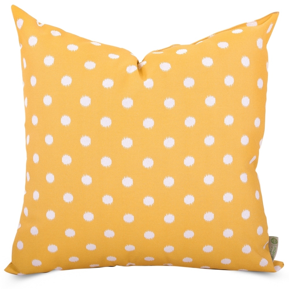 Majestic Home Goods Ikat Dot Indoor / Outdoor Large Pillow 20" L x 8" W x 20" H
