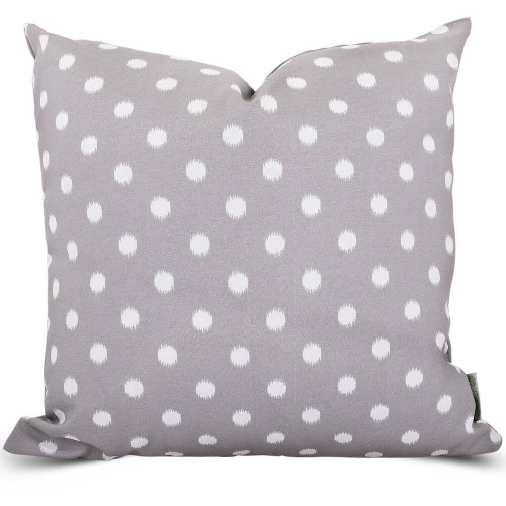 Majestic Home Goods Ikat Dot Indoor / Outdoor Large Pillow 20" L x 8" W x 20" H