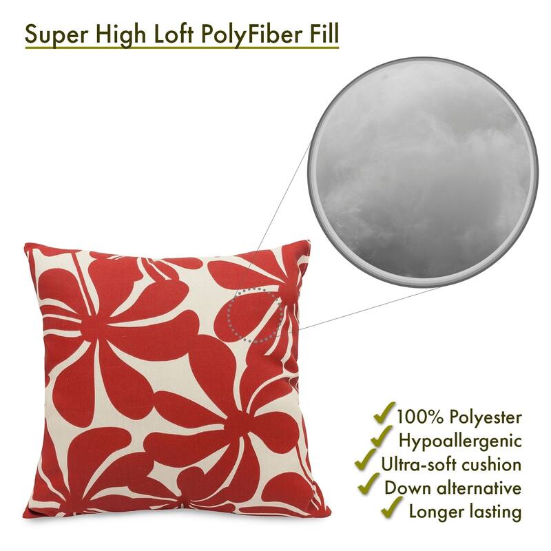 Majestic Home Goods Plantation Indoor / Outdoor Large Pillow 20" L x 8" W x 20" H