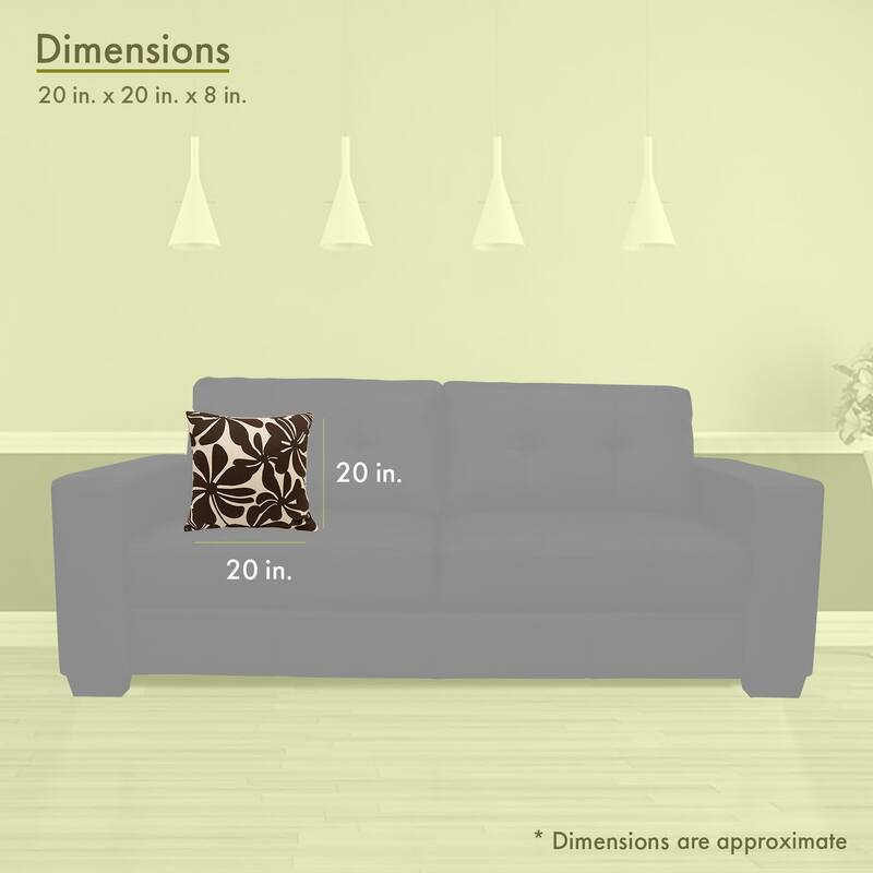 Majestic Home Goods Plantation Indoor / Outdoor Large Pillow 20" L x 8" W x 20" H