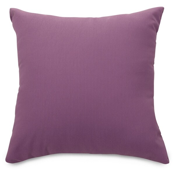 Majestic Home Goods Outdoor Solid Extra Large Throw Pillow 24 X 24