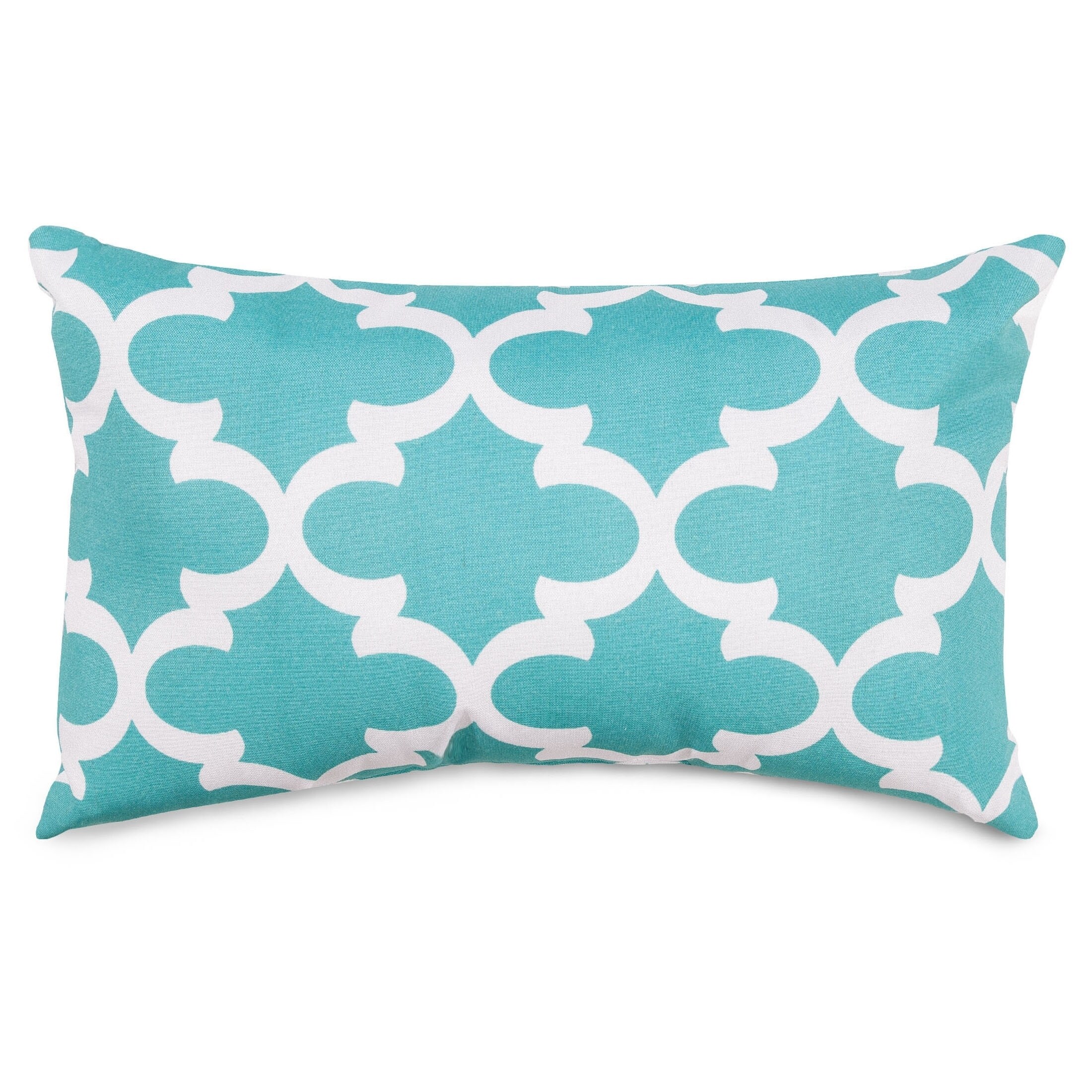 Majestic Home Goods Indoor Outdoor Trellis Small Decorative Throw Pillow 20 X 12